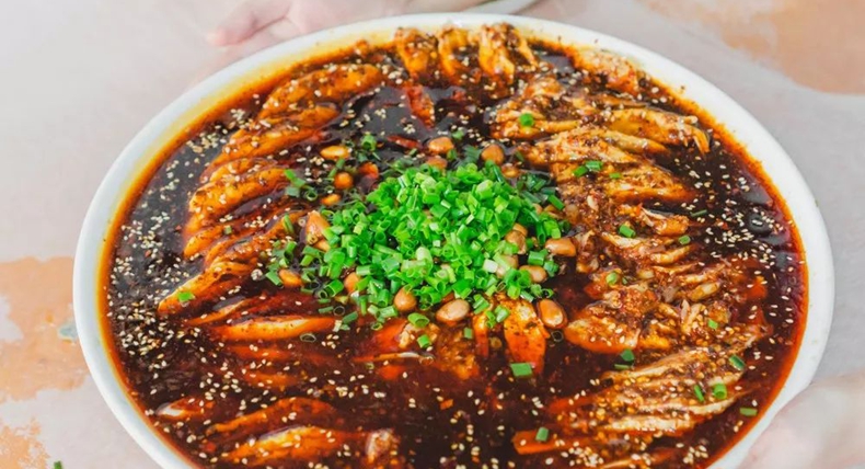 深巷子一鸡四吃--真正印证了古语 酒好不怕巷子深